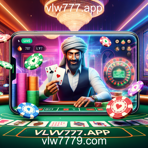 A Emoção do Cassino Ao Vivo no Vlw777.app